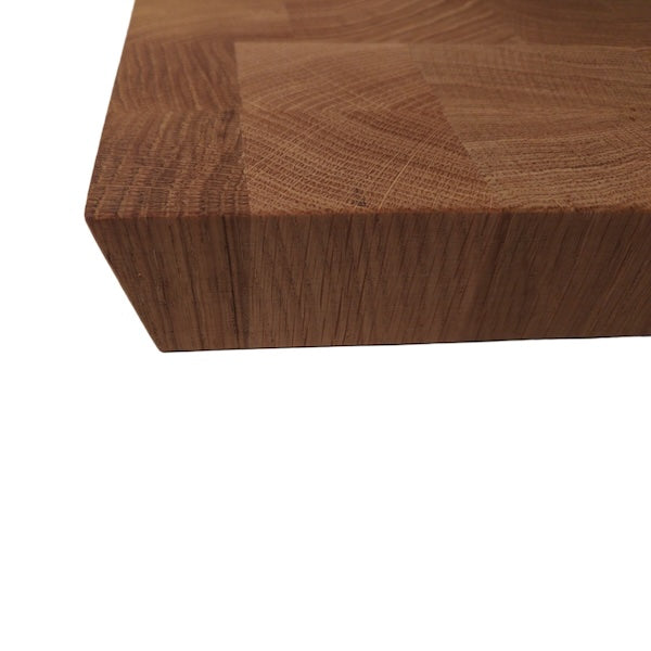 Stirnholz-Schneidebrett Eiche 40x30cm x 25mm
