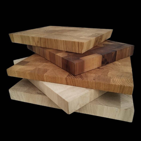 Stirnholz-Schneidebrett Eiche 40x30cm x 25mm