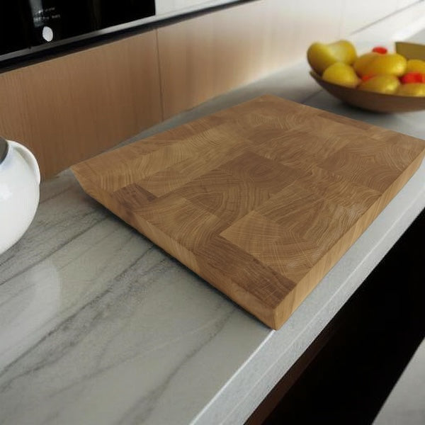 Stirnholz-Schneidebrett Eiche 40x30cm x 25mm