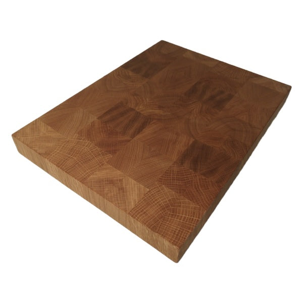 Stirnholz-Schneidebrett Eiche 40x30cm x 25mm