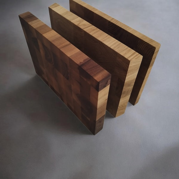 Stirnholz-Schneidebrett Eiche 40x30cm x 25mm